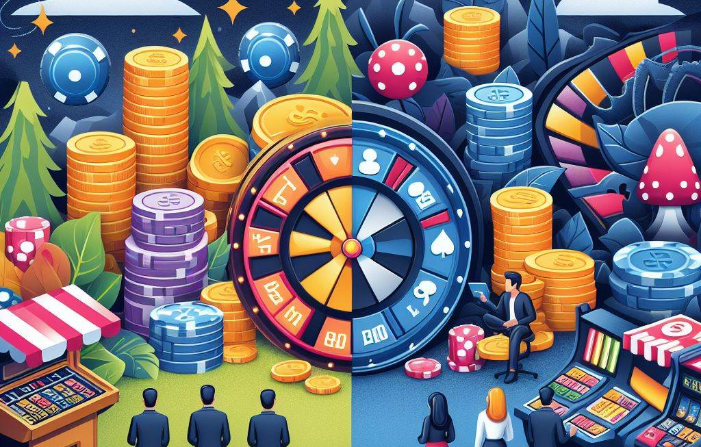 Perbedaan Antara Casino Online dan Casino Darat